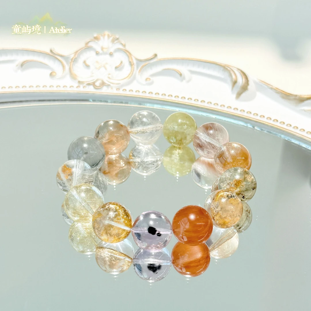 【春山远】 童屿境~天然水晶原创手串多样性发其一