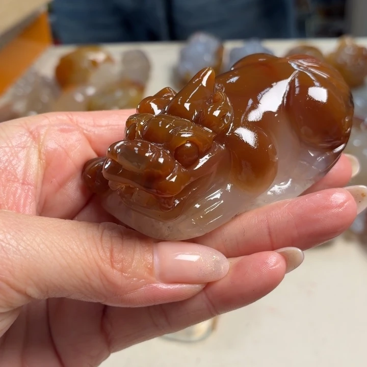 玛瑙/玉髓未镶嵌吊坠(不含链)