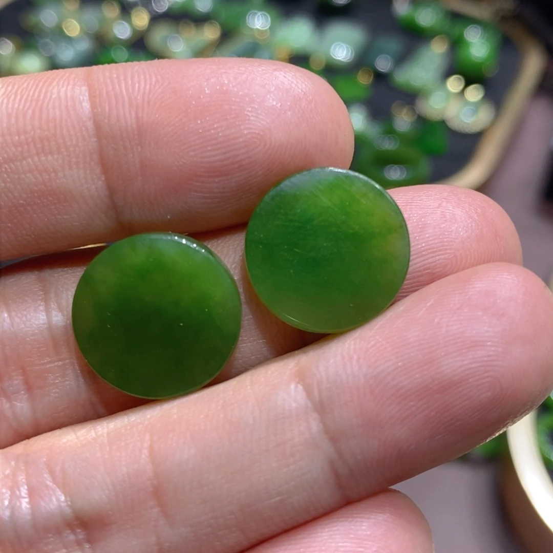 和田玉（碧玉）颈饰未镶嵌爱*风