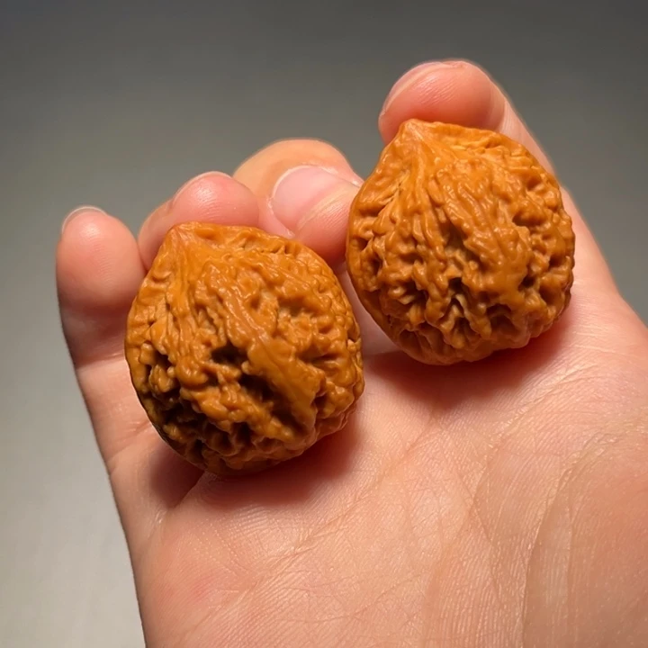 文玩核桃把件蚂蚁纹092