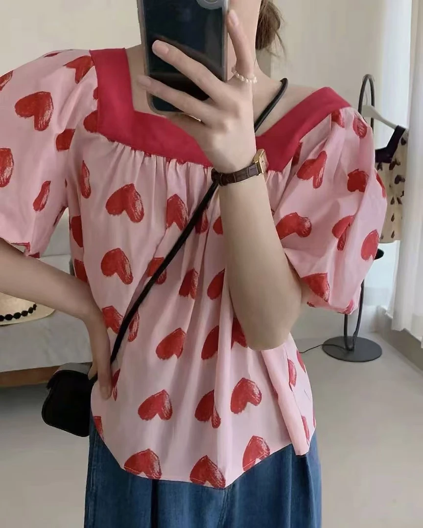 【成都•BD】NN1110-时尚女装设计感T恤法式气质显瘦洋气百搭