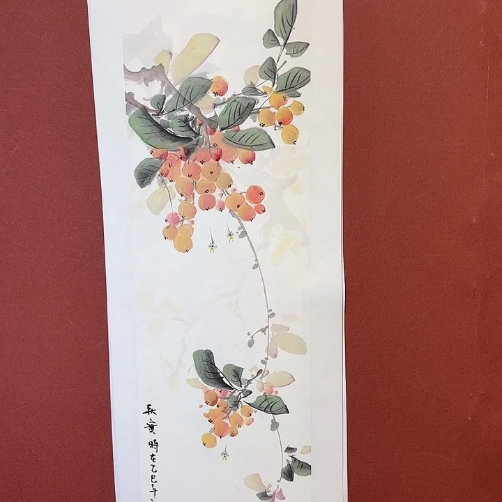 国画听兰老师花鸟