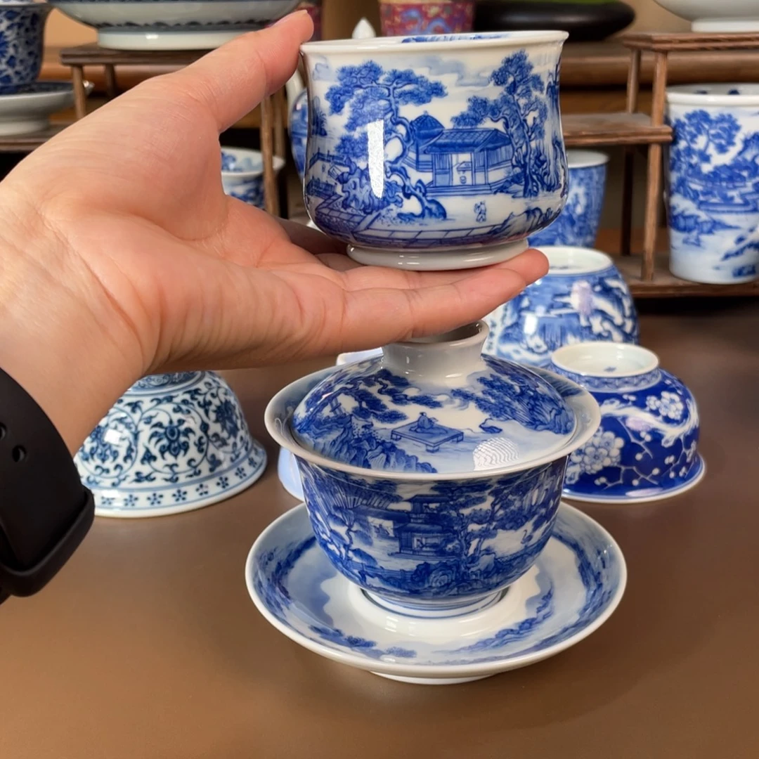 景德镇陶瓷手工手绘