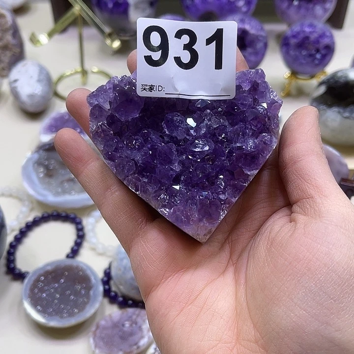 紫晶摆件未镶嵌摆件931