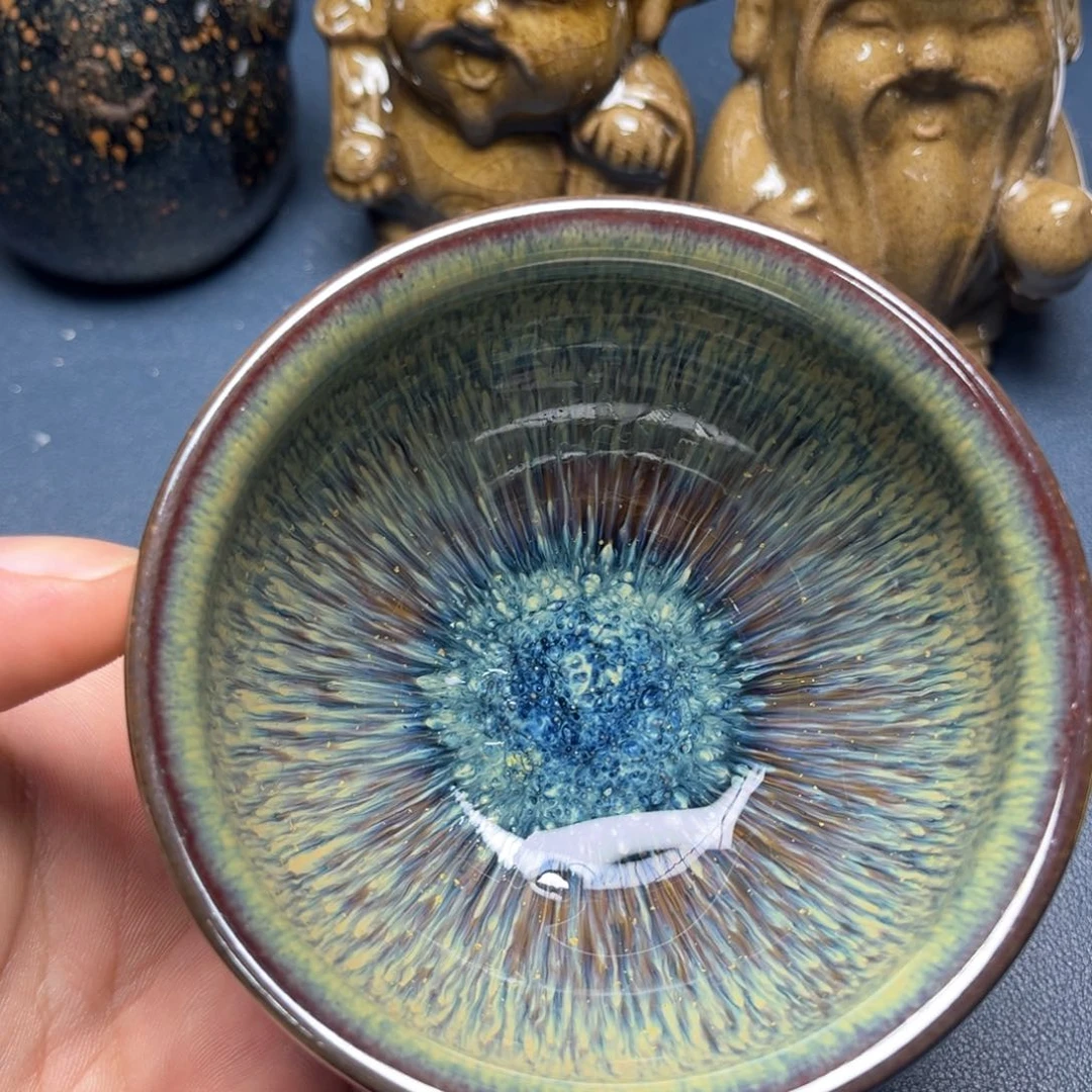 茶盏建盏手握泡茶主人杯