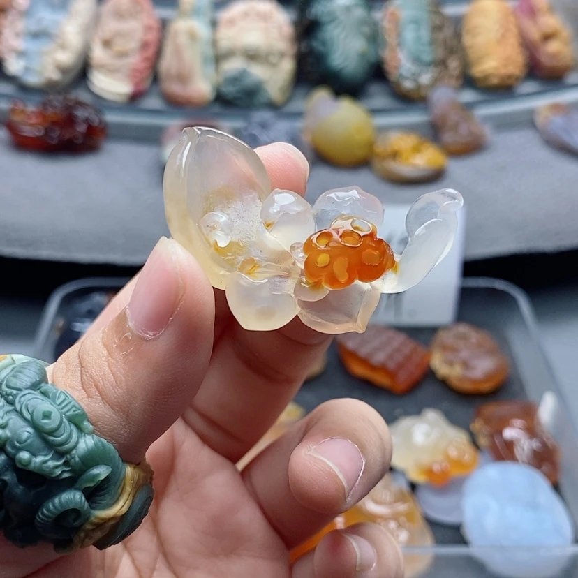 【闪购商品】未镶嵌吊坠定制玛瑙