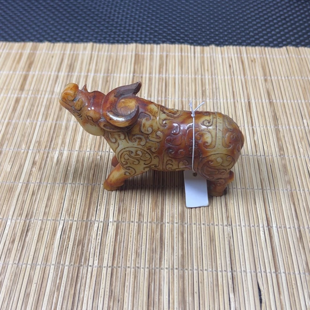 和田玉未镶嵌摆件