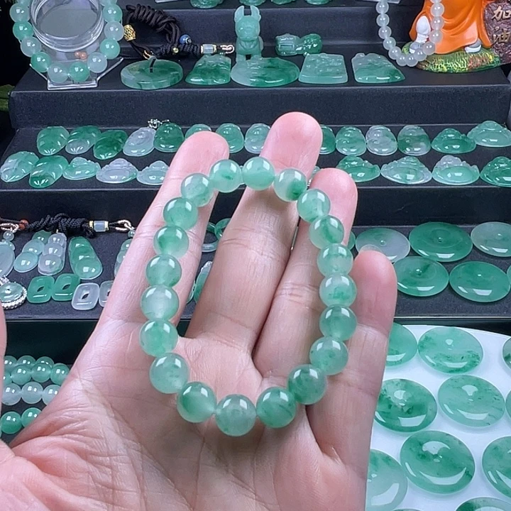 石英质玉未镶嵌手串