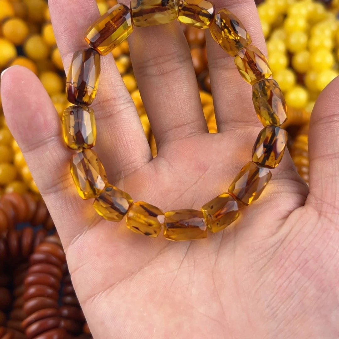 琥珀未镶嵌珠宝奇石