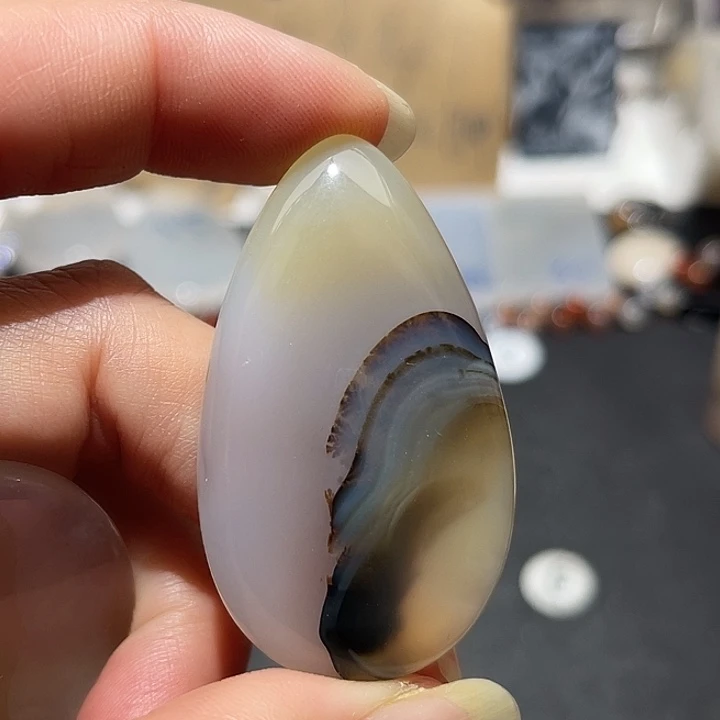 玛瑙/玉髓未镶嵌吊坠(不含链)