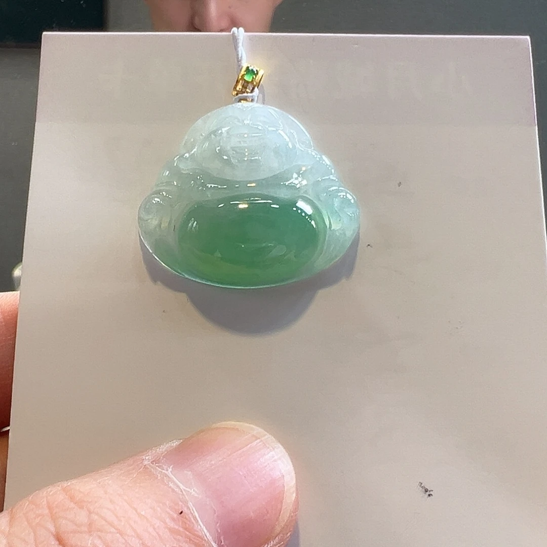 翡翠手镯未镶嵌天然翡翠吊坠