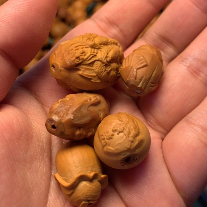 橄榄核手串/手链头一次