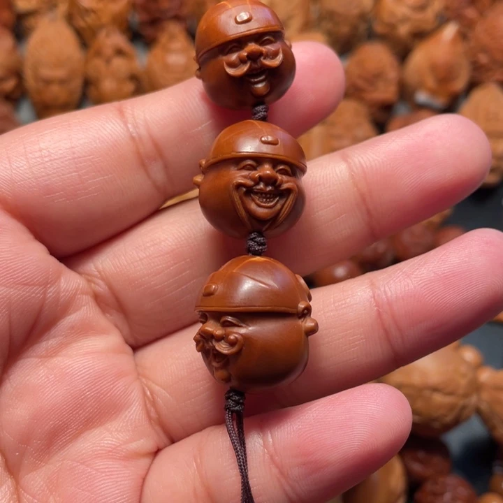 【闪购商品】橄榄核手串/手链财神头