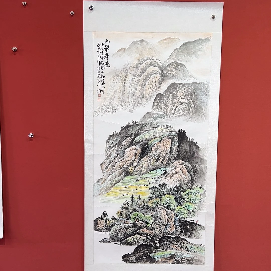 国画李川浦画家作品