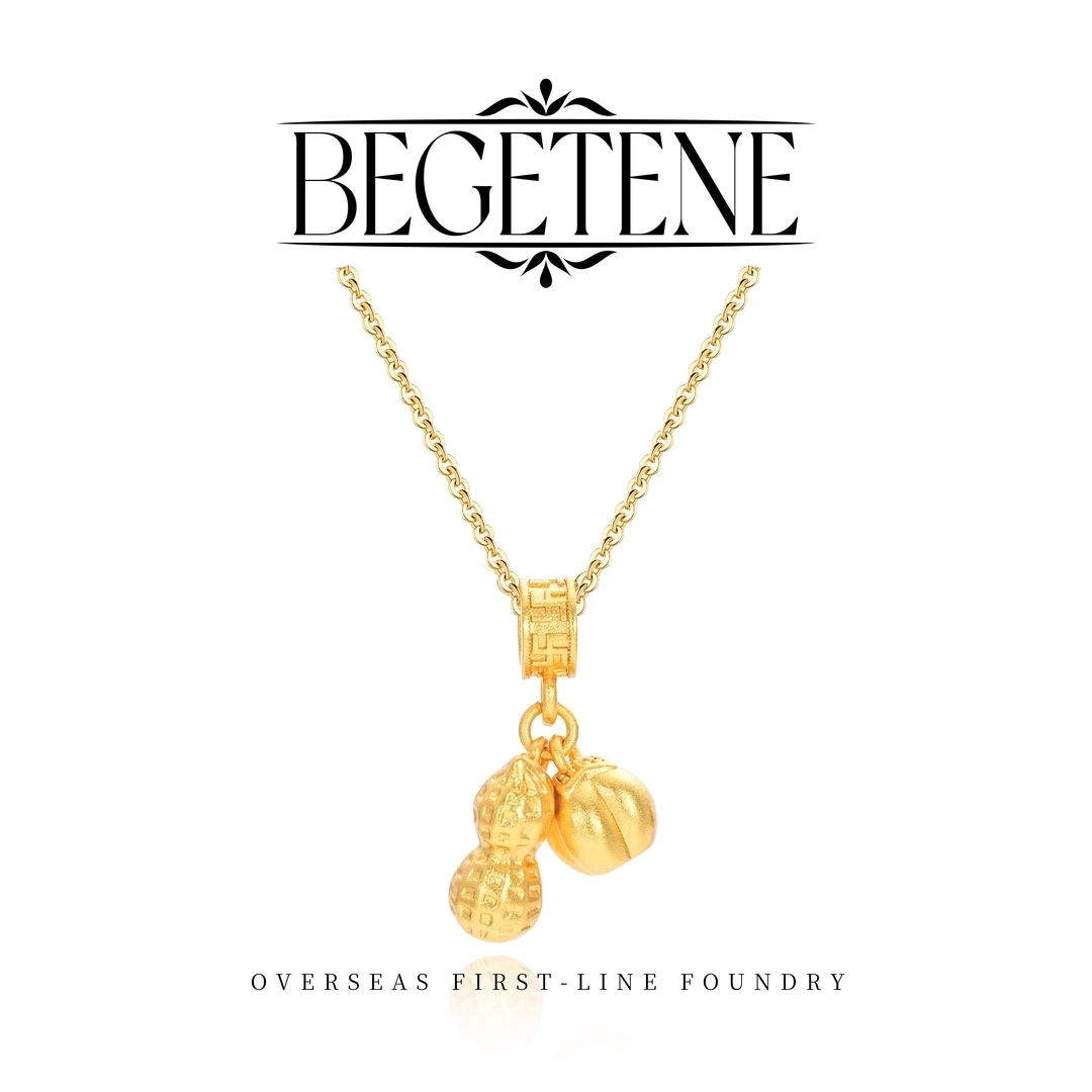 BEGETENE★镀K金 好事发生百搭项链 G0387