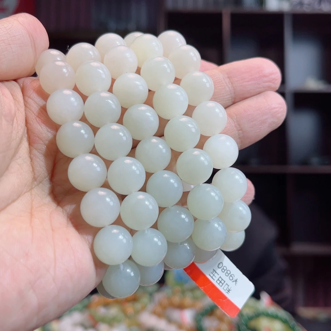 和田玉手链未镶嵌手串新疆黑山山流水多样性拍一发一12