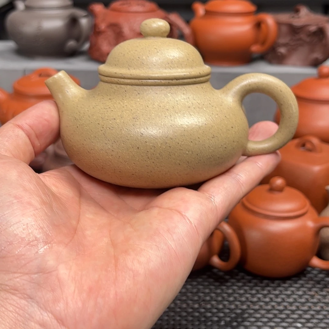 紫砂茶壶紫砂艺术茶具套装芝麻段