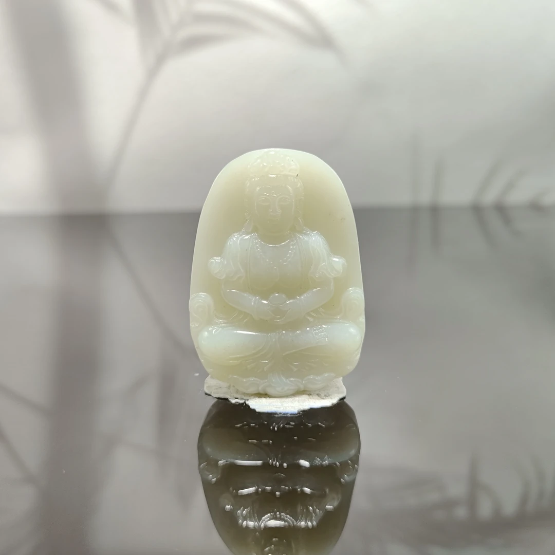 N和田玉观音吊坠0284