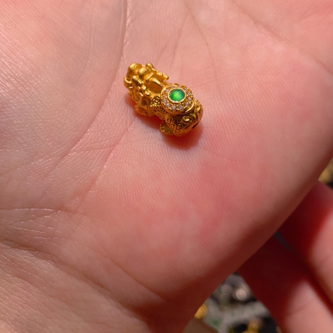 翡翠银S925镶嵌颈饰