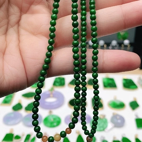 翡翠颈饰未镶嵌?***?挂件