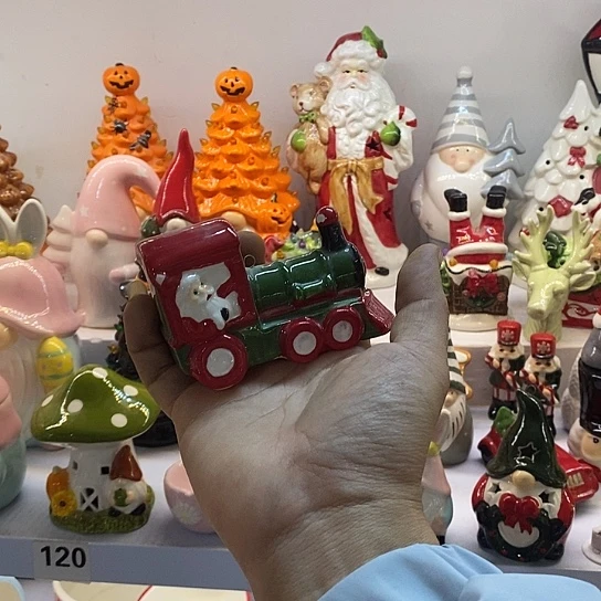 摆件陶瓷微瑕摆件掉色