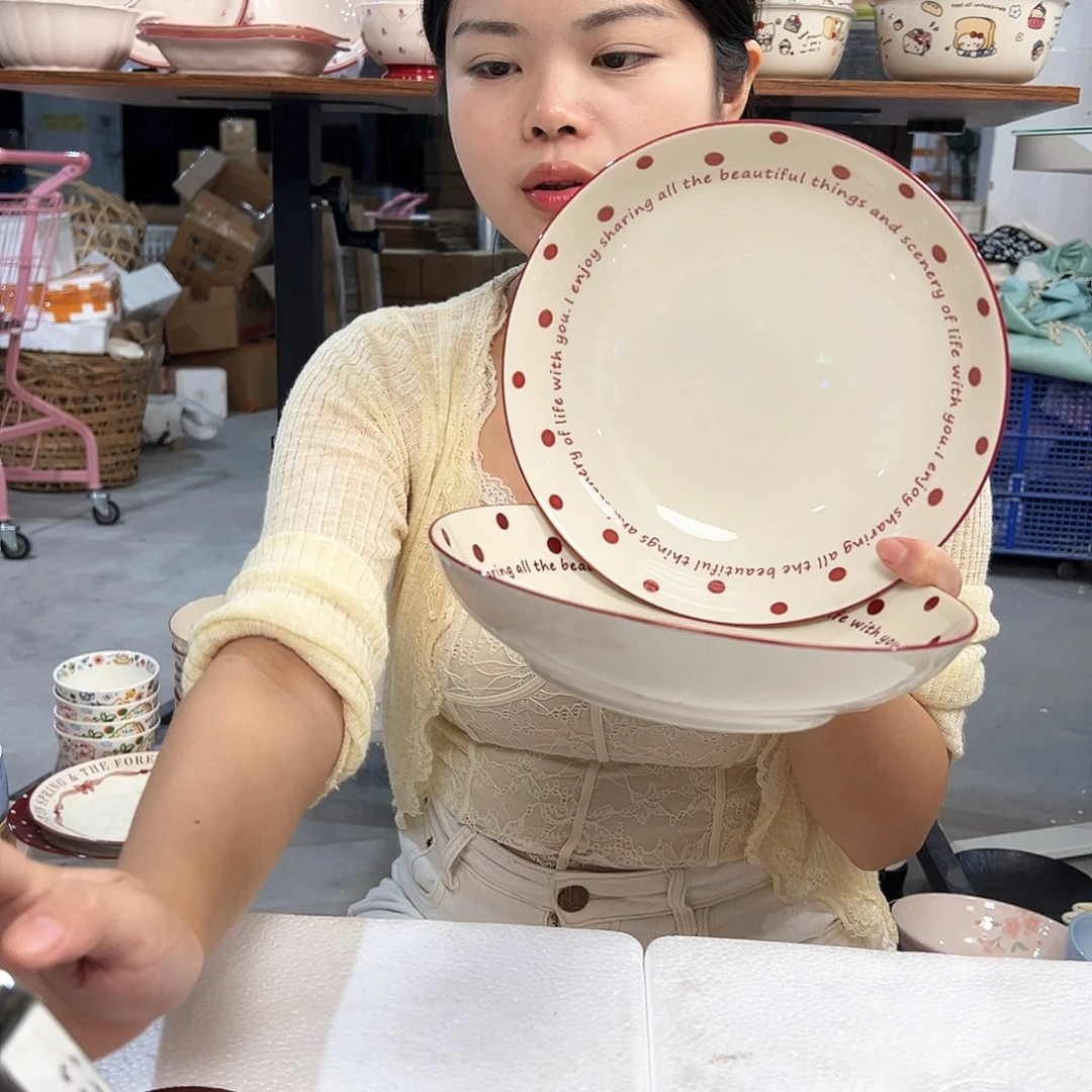 潮州陶瓷微瑕源头工厂8寸