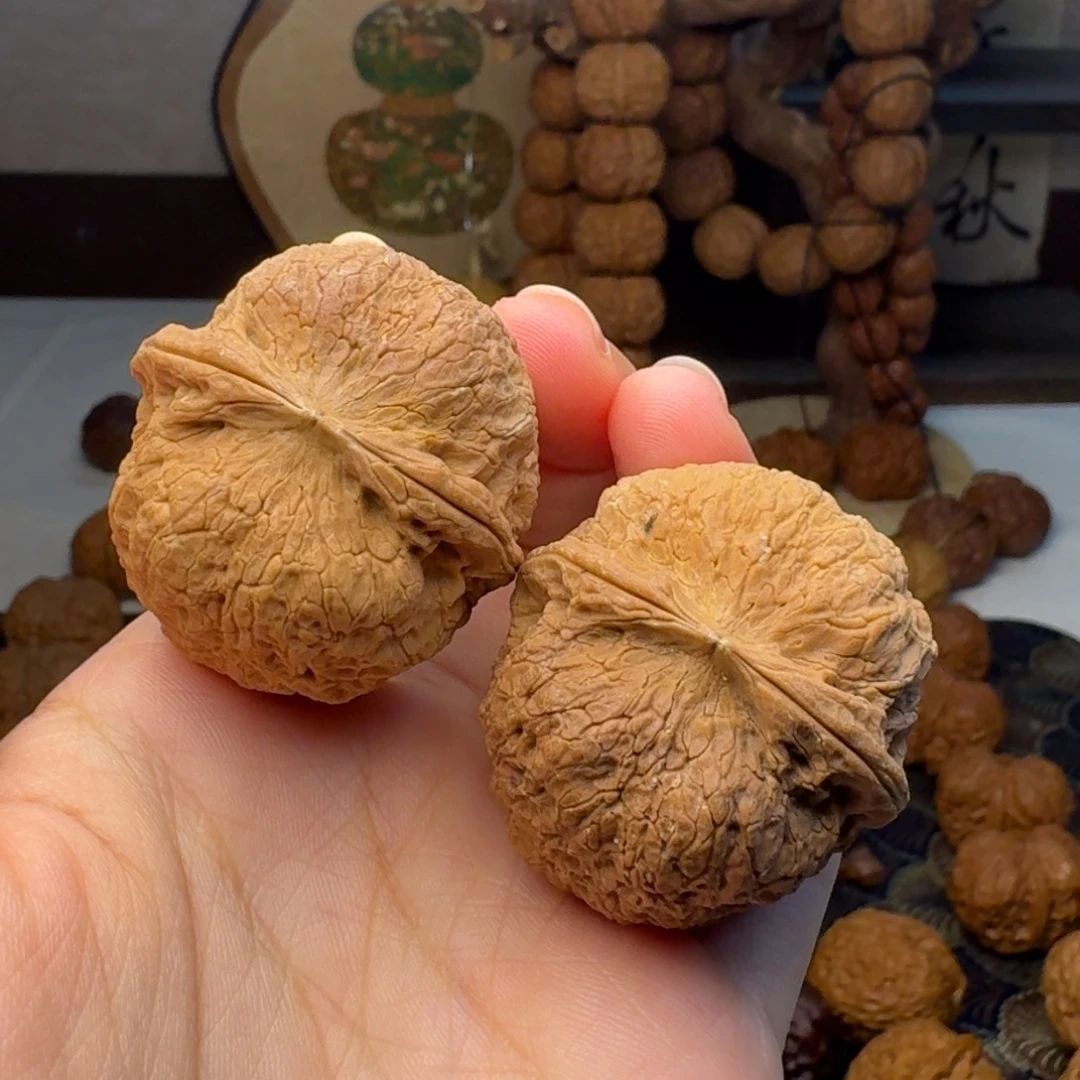 文玩核桃把件红烧狮子头39