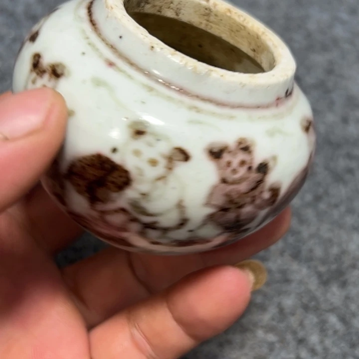 旧***光摆件景德镇陶瓷艺术品