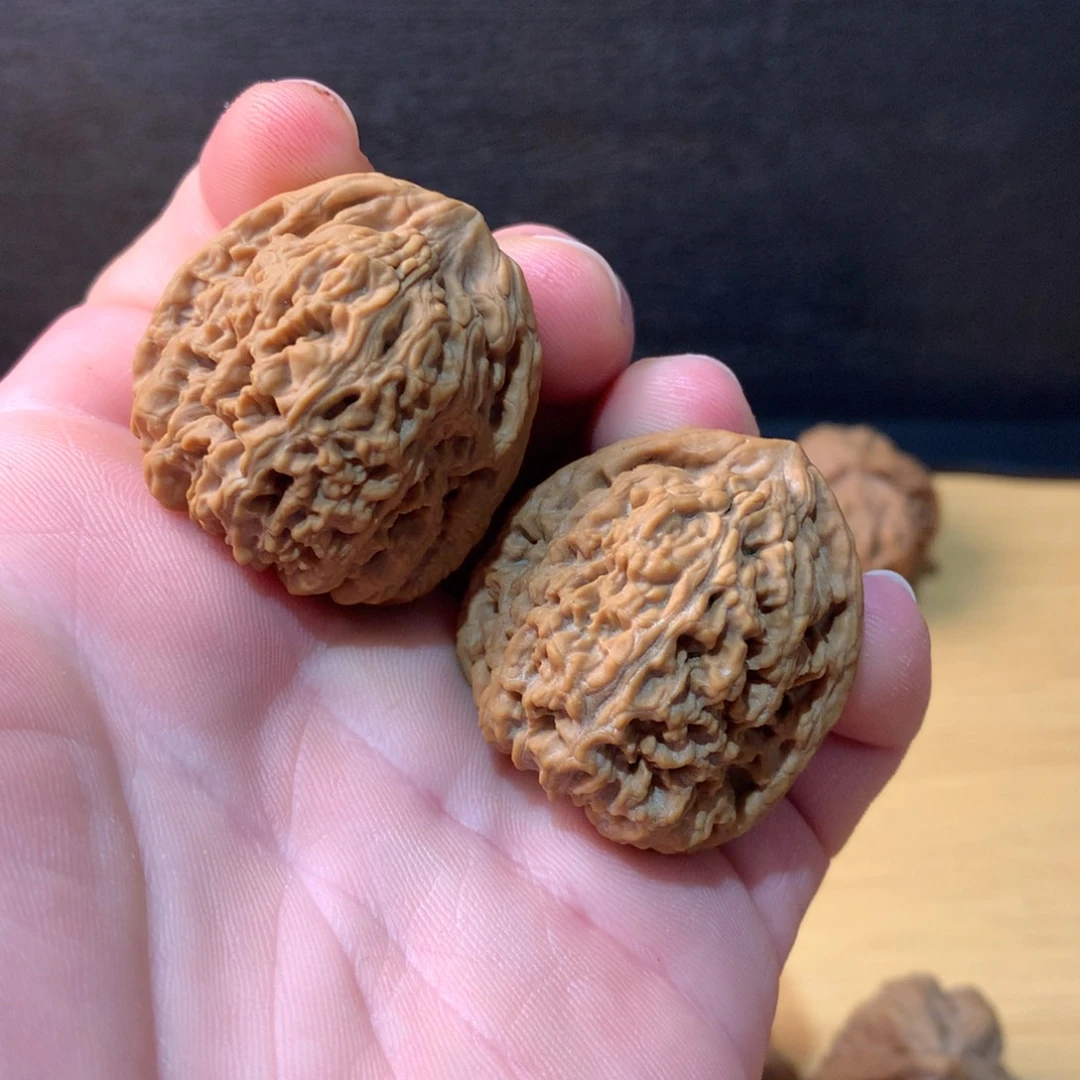 核桃四号链接边35肚37全品无修万字纹逐鹿南疆石