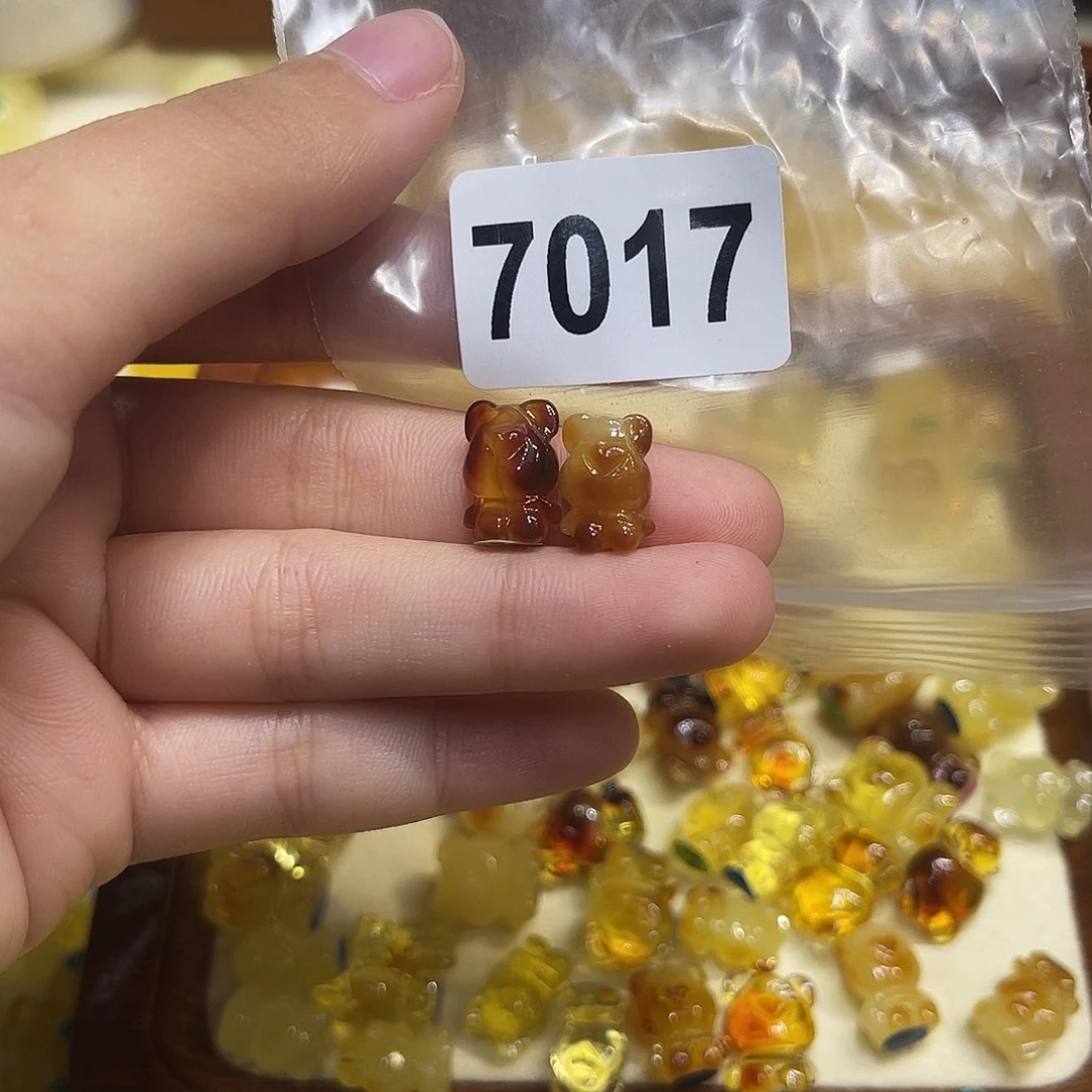 琥珀未镶嵌珠宝奇石