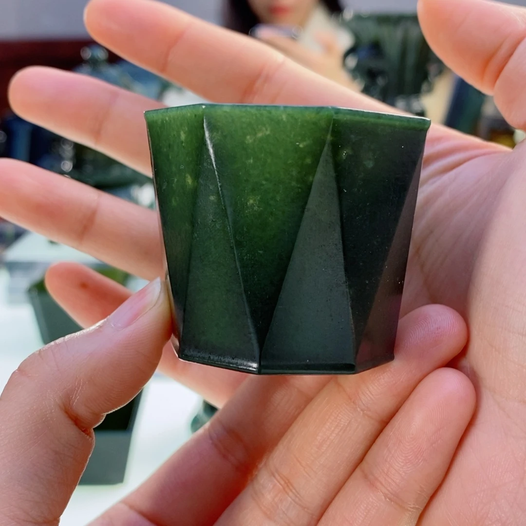 和田玉（青玉）挂件未镶嵌