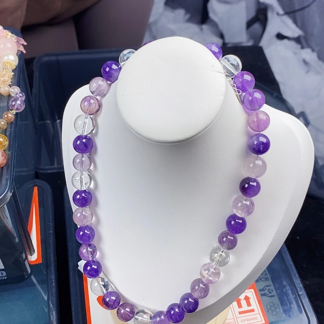 水晶手链银S925镶嵌