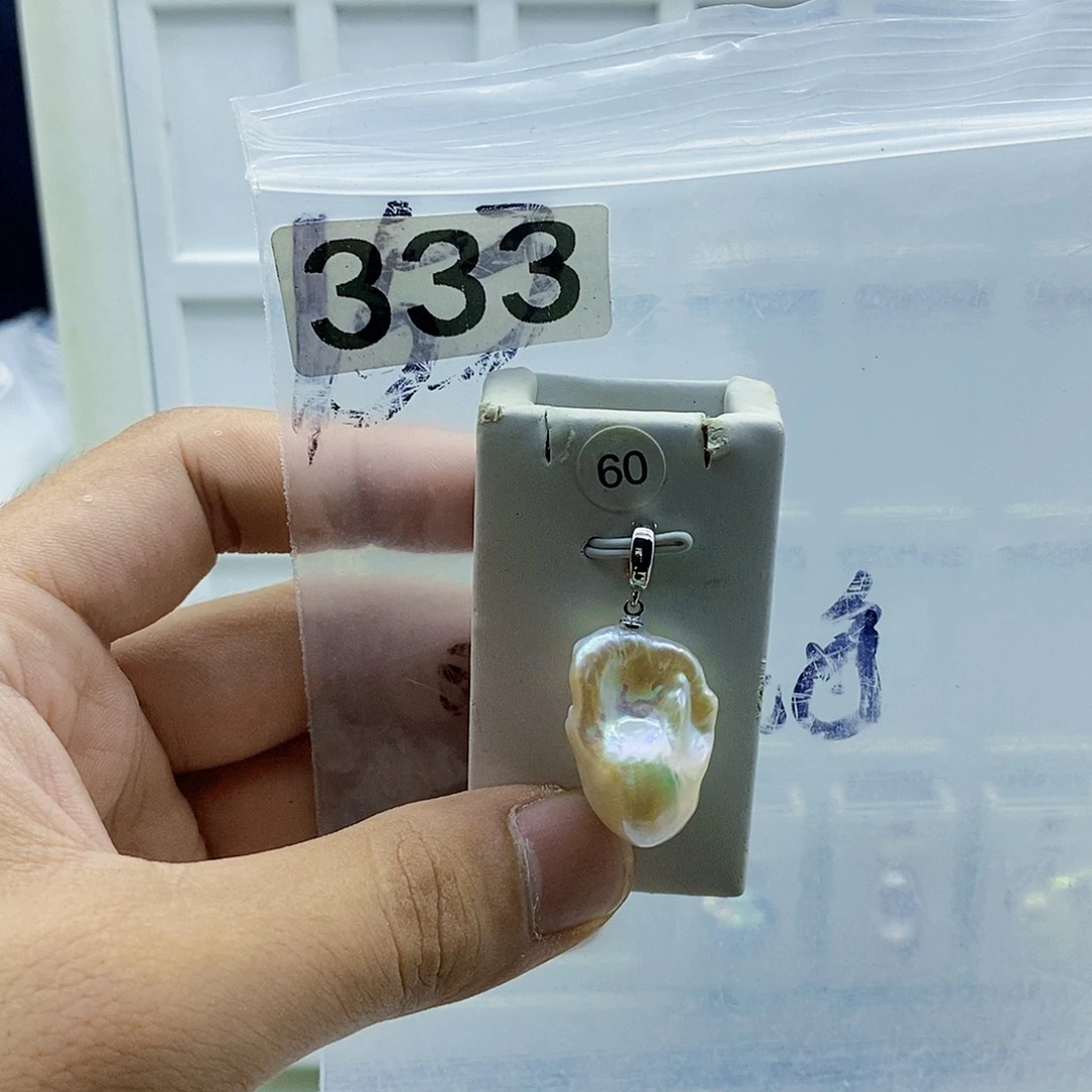 颈饰合金淡水珍珠