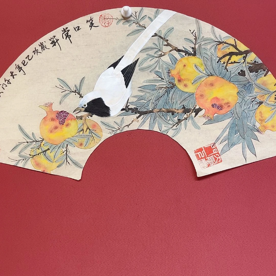 国画侯果山老师国画作品月