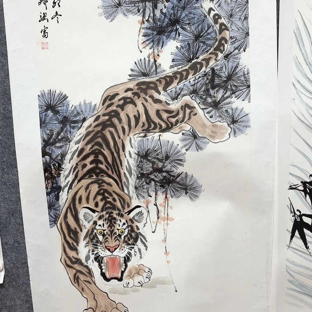 绘画郑强老师亲笔手绘