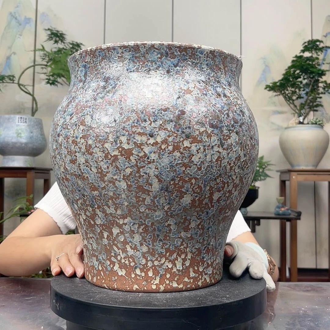 紫砂花盆王嫂花盆直播0604-  大的 高31口25