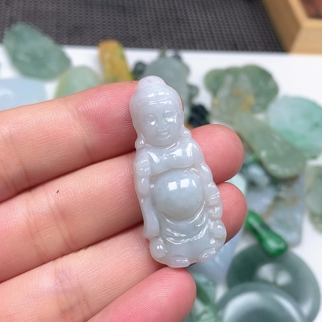 翡翠未镶嵌挂件翡翠