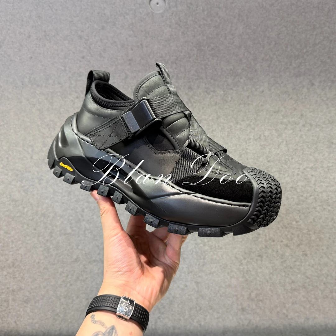 BLANDOO “户外机能风” 男士时尚百搭高品质厚底休闲鞋3BD6528