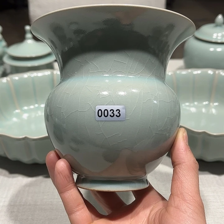 杯0033 青鸾汝瓷汝州发货