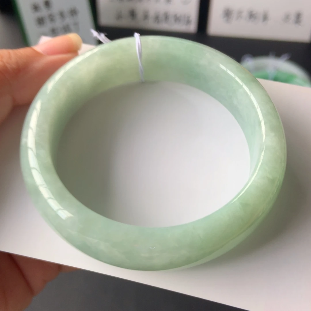 翡翠手镯未镶嵌15号53-15.3-8