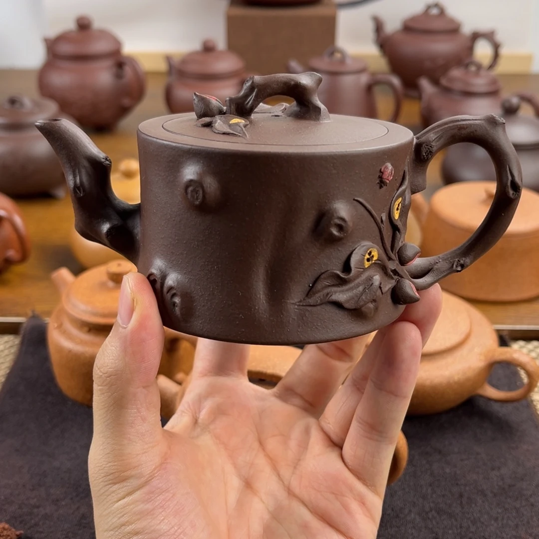 茶壶紫砂手工制作