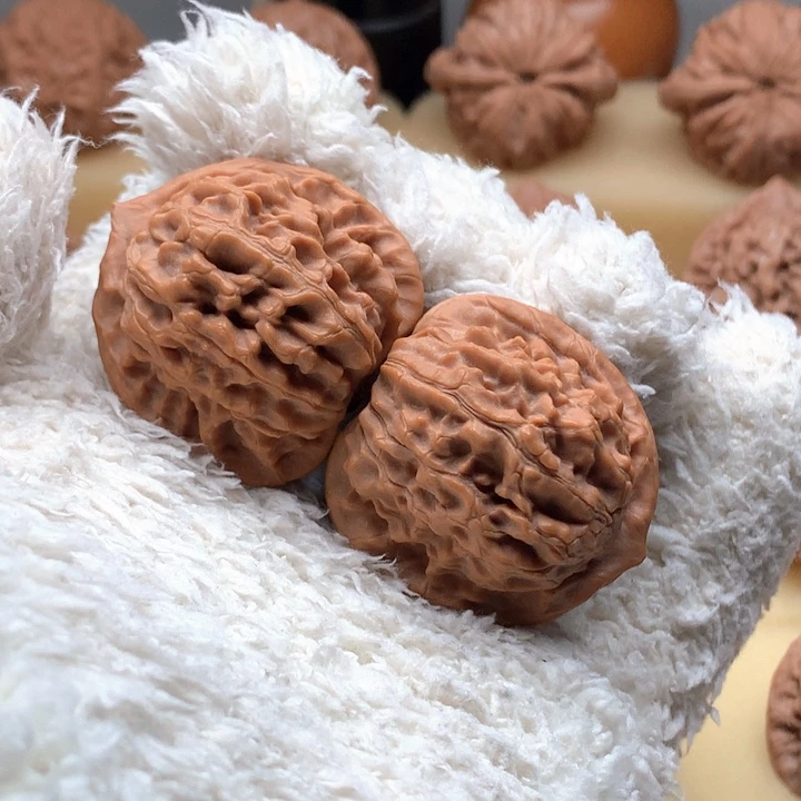 把件文玩核桃云锦