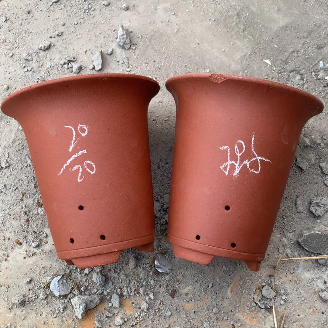 紫砂宜兴紫砂花盆，现货发