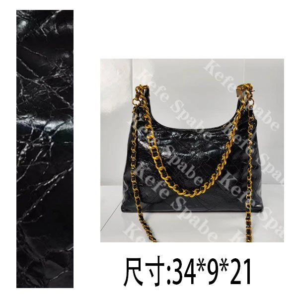 PG086 25新款黑色24a hobo潮流复古单肩斜挎包