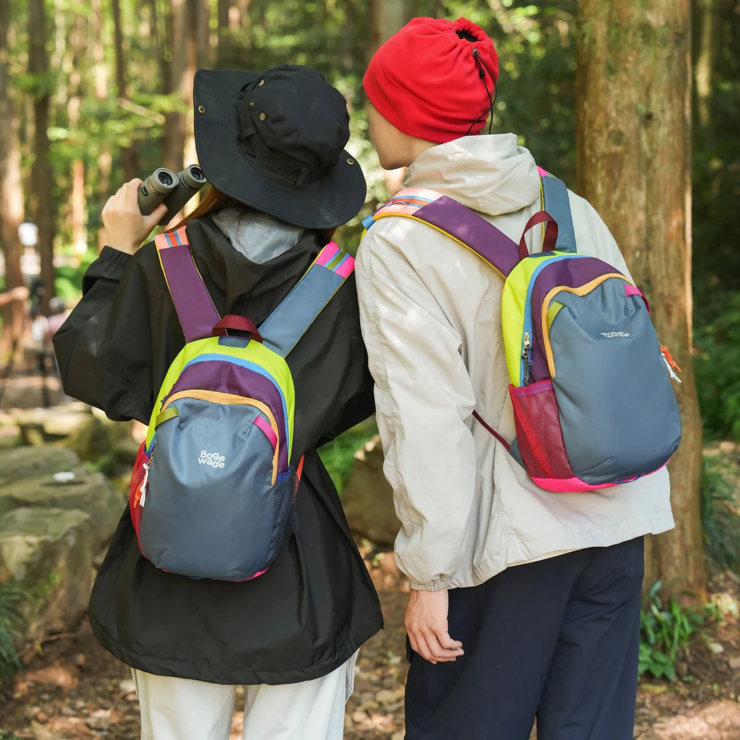 户外运动登山背包小众设计双肩包女2025新款学生上课书包骑行潮包
