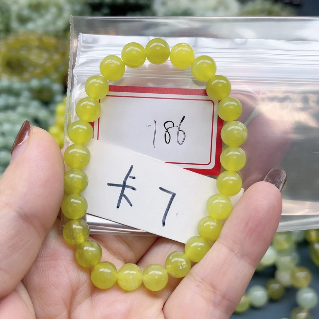 未镶嵌蛇纹石玉手串