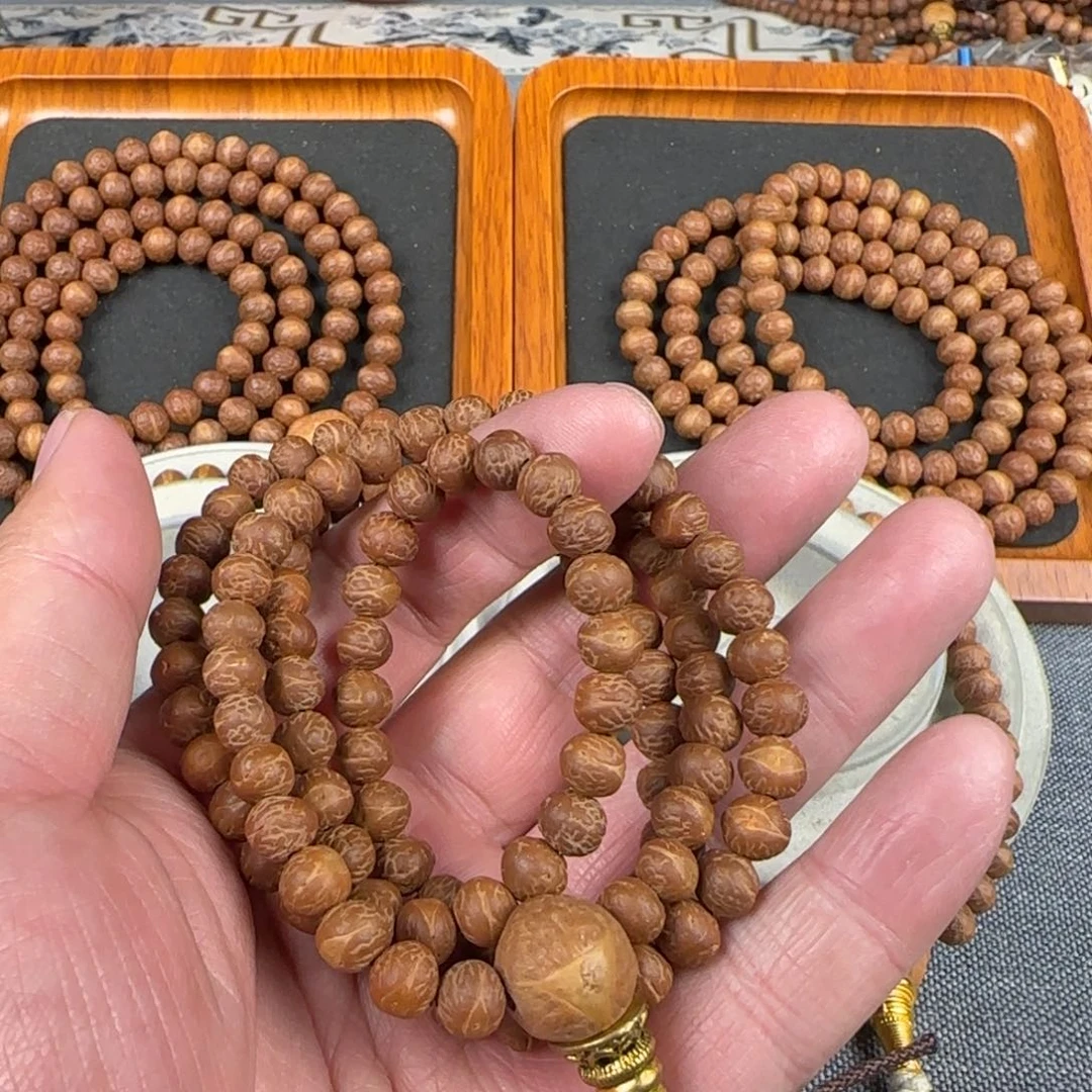 凤眼菩提吊坠酸枣核108