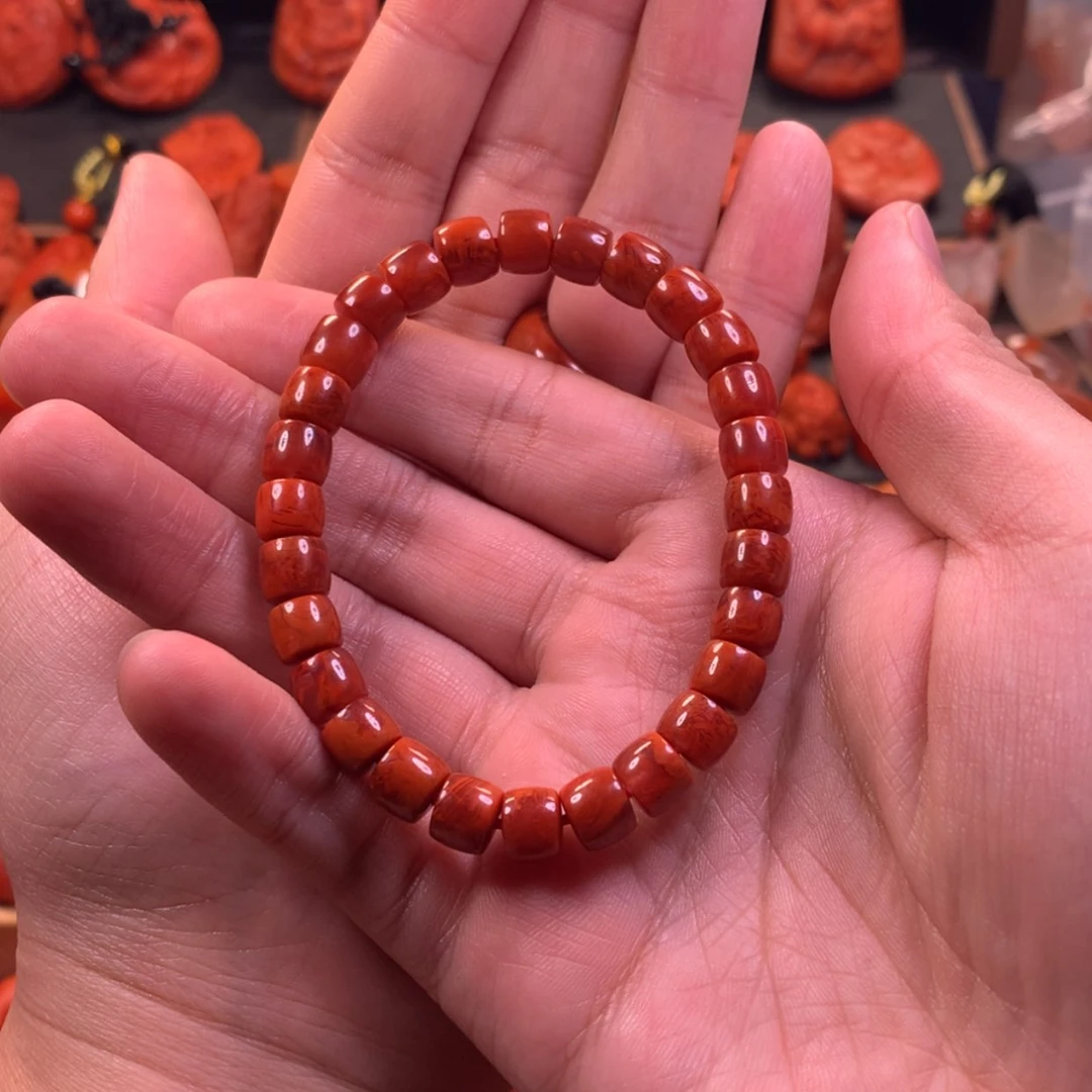 【闪购商品】未镶嵌高品单圈手串南红玛瑙