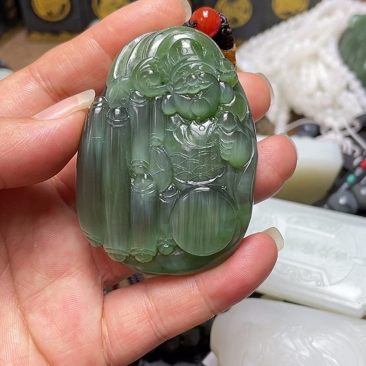 未镶嵌和田玉把件