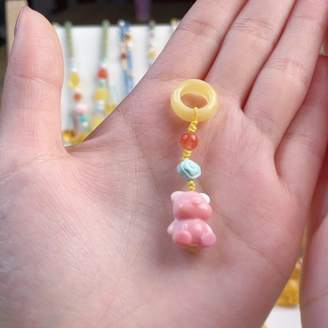 蜜蜡未镶嵌裸石蜜蜡提溜